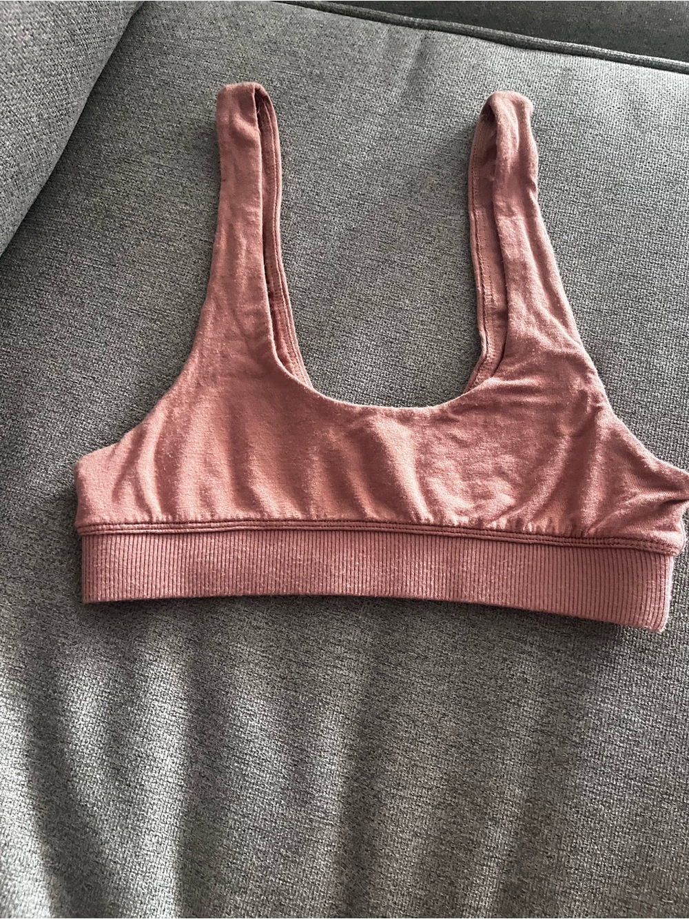 SKIMS NWOT Scoop Bralette in Dusty Rose Pink